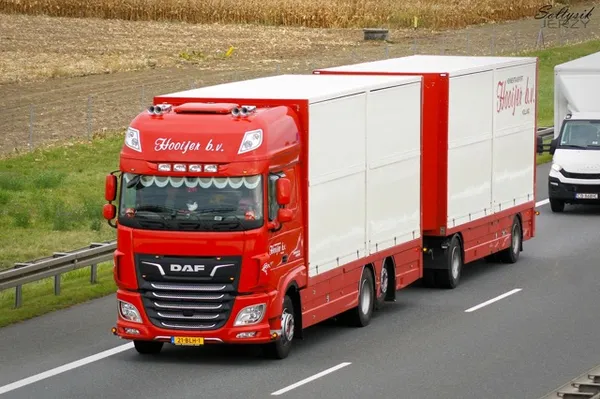 Hennentransport Hooijer Vrachtwagen 3